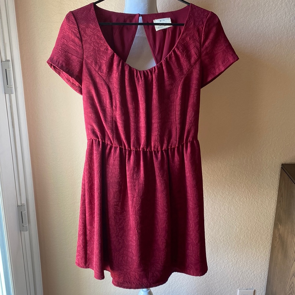 Urban Outfitters - Red Floral Dress - Size M